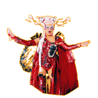 Caos Sticker by La Más Draga