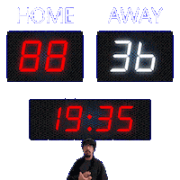 36 Away Sticker