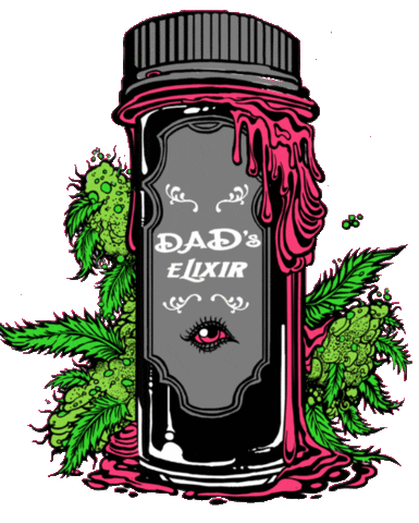 Third Eye Trip Sticker by Dads Elixir