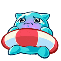 Sad Cry Sticker by Kurechii