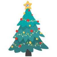Merry Christmas Sticker by Passionationco