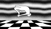boytillekens trippy black and white dream surreal GIF