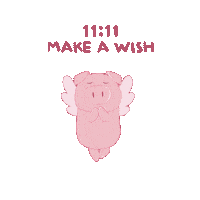 Make A Wish Manifest Sticker by PositivelyPigasus