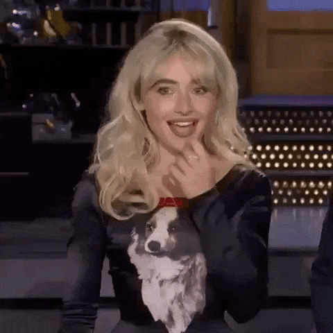 Sabrina Carpenter Wave GIF