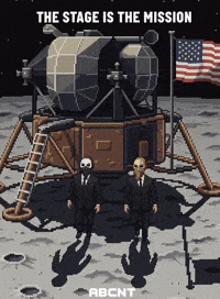 Moon Landing Conspiracy GIF by ABCNT
