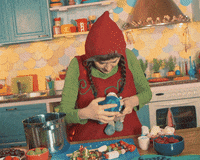 santa claus office lol GIF by The Elves!