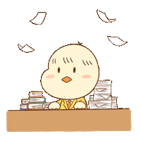 Work Study Sticker