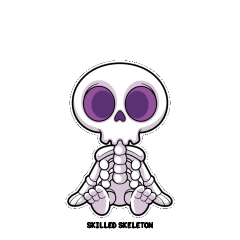 Character Skeleton Sticker by VeeFriends