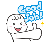 Gj Good Job Sticker by moonyjp