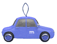MafinRussia car xmas happy new year new year Sticker