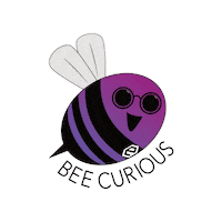 Beecurious Sticker by Earlybyte