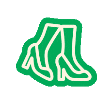 High Heels Neon Sticker by Las Vegas