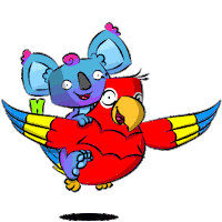 Happy Bird Sticker by Splashpixel