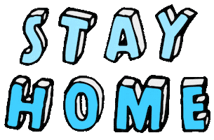 Corona Stay Home Sticker
