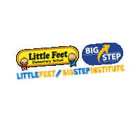 littlefeetgroup big step little feet littlefeet bigstep Sticker