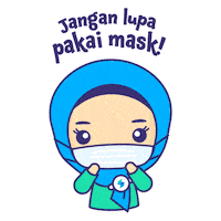 Hari Raya Mask Sticker by Setel