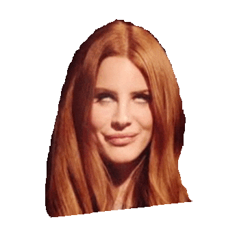 Lana Del Rey Sticker by imoji