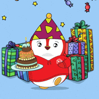 Happy Birthday GIF by Pudgy Penguins