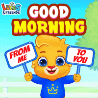 Good Morning Love GIF by Lucas and Friends by RV AppStudios