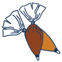 Chocolate Create Sticker by Doughnut Time UK