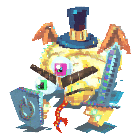 Pixel Art Sticker