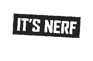 Nerf-Benelux nerf this is how we play nerf blaster Sticker