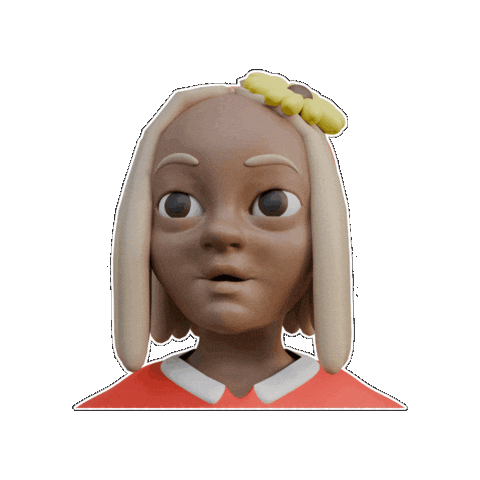 Shocked Sticker