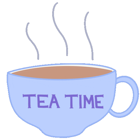 Tea Time Sticker
