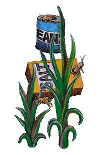 Indigo Sticker by Saddle Creek