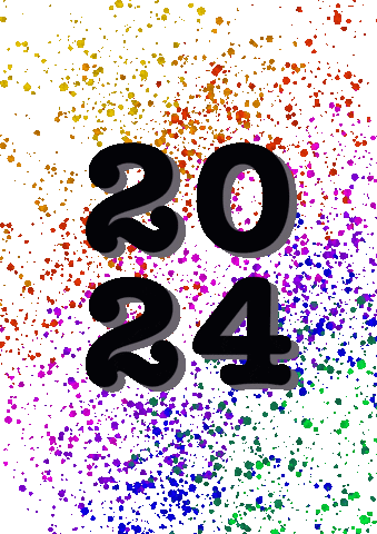 Neujahr Sticker