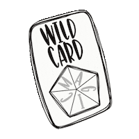 Wild Card Sticker by Get Your Teach On