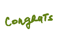 Botanopia_ green congrats giveaway botanopia Sticker