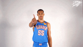 Sport Thumbs Down GIF by OKC Thunder