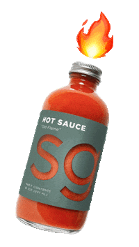 burning hot sauce Sticker by sweetgreen