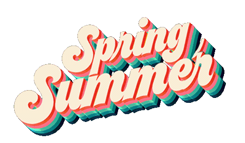 Spring Summer Sticker by Lebra Jolie