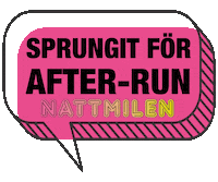 Party Running Sticker by HSP Gripen