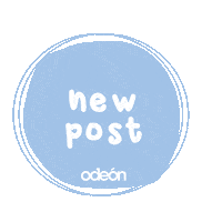 CCOdeon new post newpost odeon Sticker
