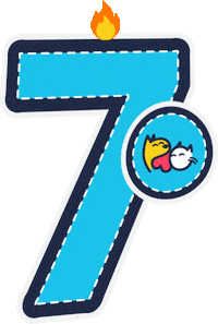 Numbers Daycare Sticker by Petcrew_co