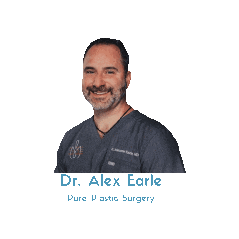 PurePlasticSurgery pure earl pure plastic surgery dr earle Sticker