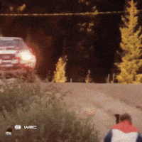 Fast Car Full Send GIF by FIA World Rally Championship