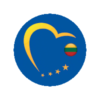 Heart Flag Sticker by EPP Group in the European Parliament