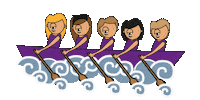rowing arrauna Sticker by Mr. Euskaldun