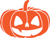 thedarkparlour halloween spooky pumpkin jackolantern Sticker