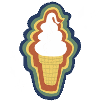 Ice Cream Vermont Sticker