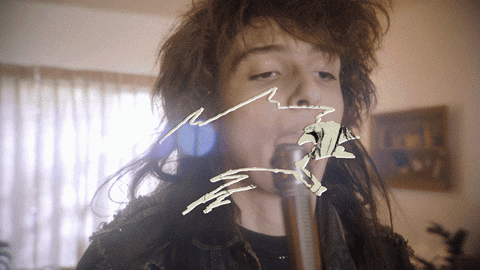 finn wolfhard 80s GIF by Weezer