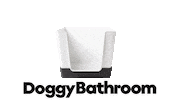 doggybathroom dog training potty training litterbox doggy bathroom Sticker