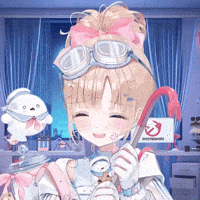 Happy Vtuber GIF