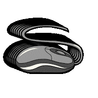 Mouse Computers Sticker by Pima JTED