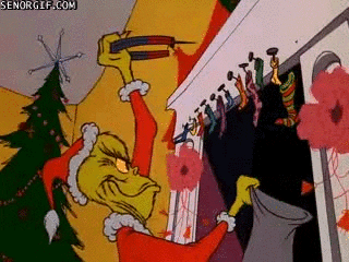 the grinch christmas GIF by Cheezburger