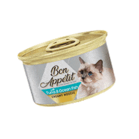 bonappetitpet cat food kitty bon Sticker
